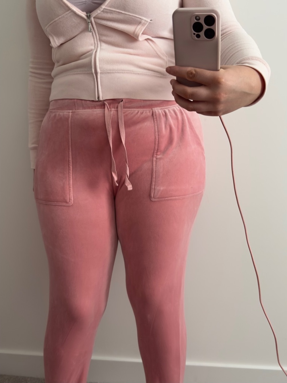 velour pants